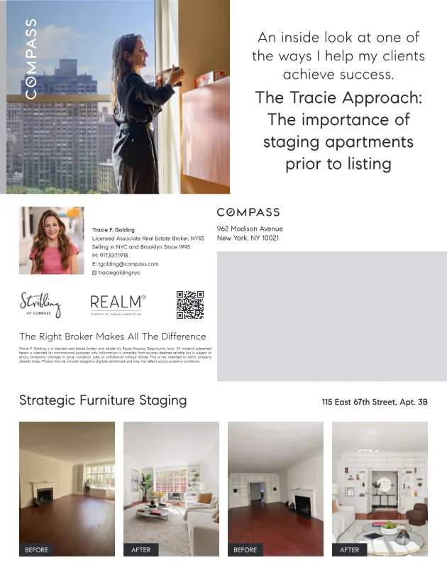The Tracie Approach — The Importance of Staging Apartments Prior to Listing